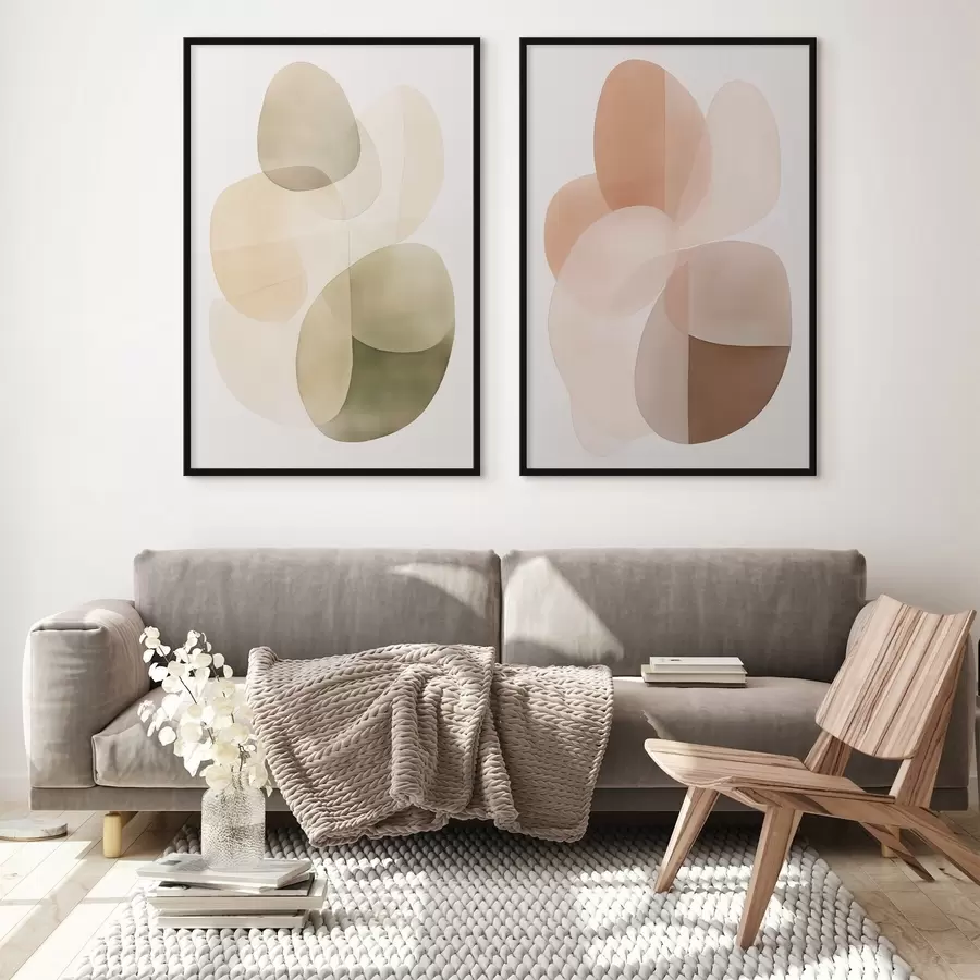 murales de pared Manchas abstractas d01190