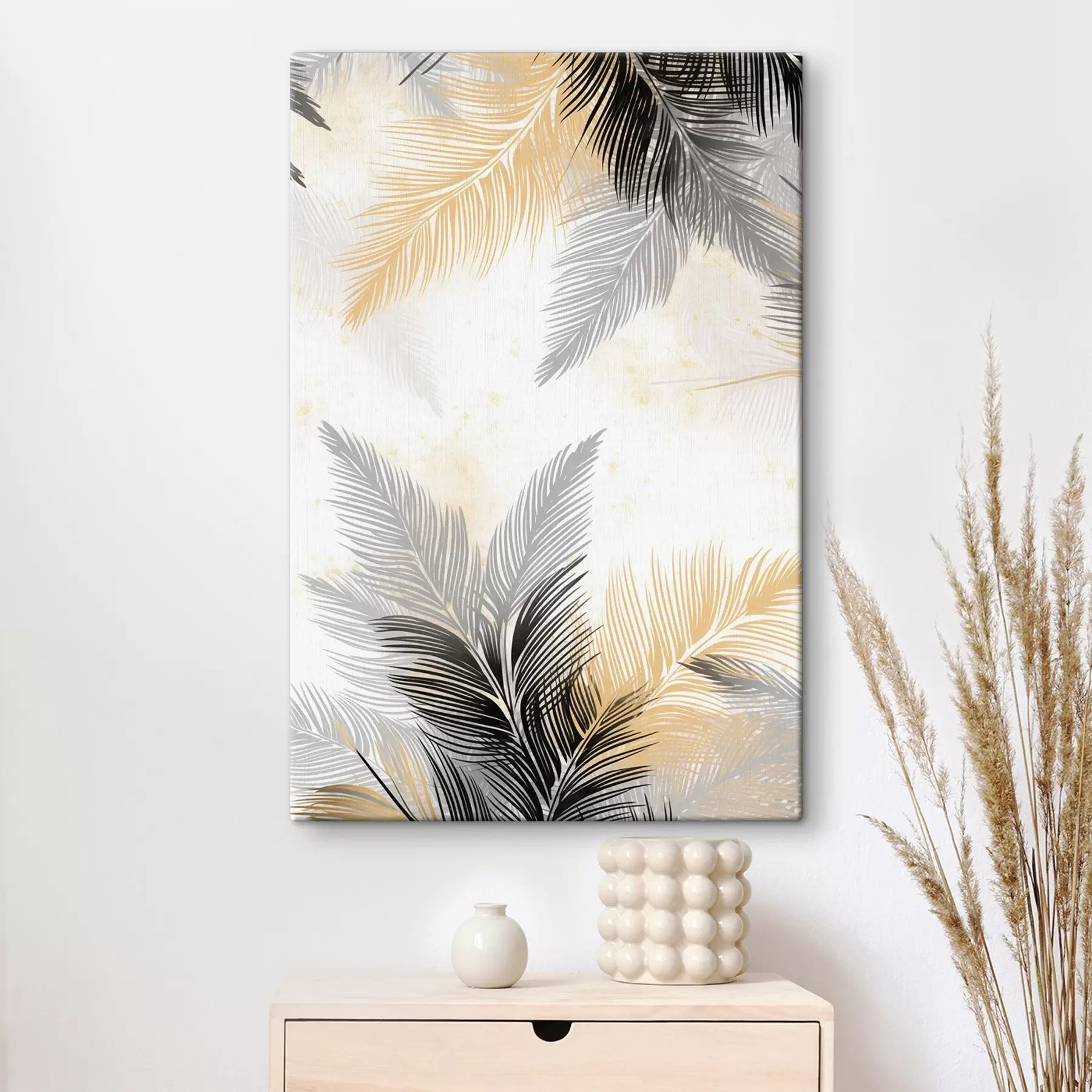 murales de pared Hojas tropicales s47620