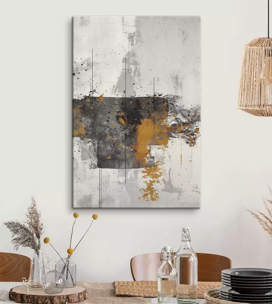 murales de pared Abstracto, salpicaduras, imitación de pintura sobre fondo de hormigón. s47637