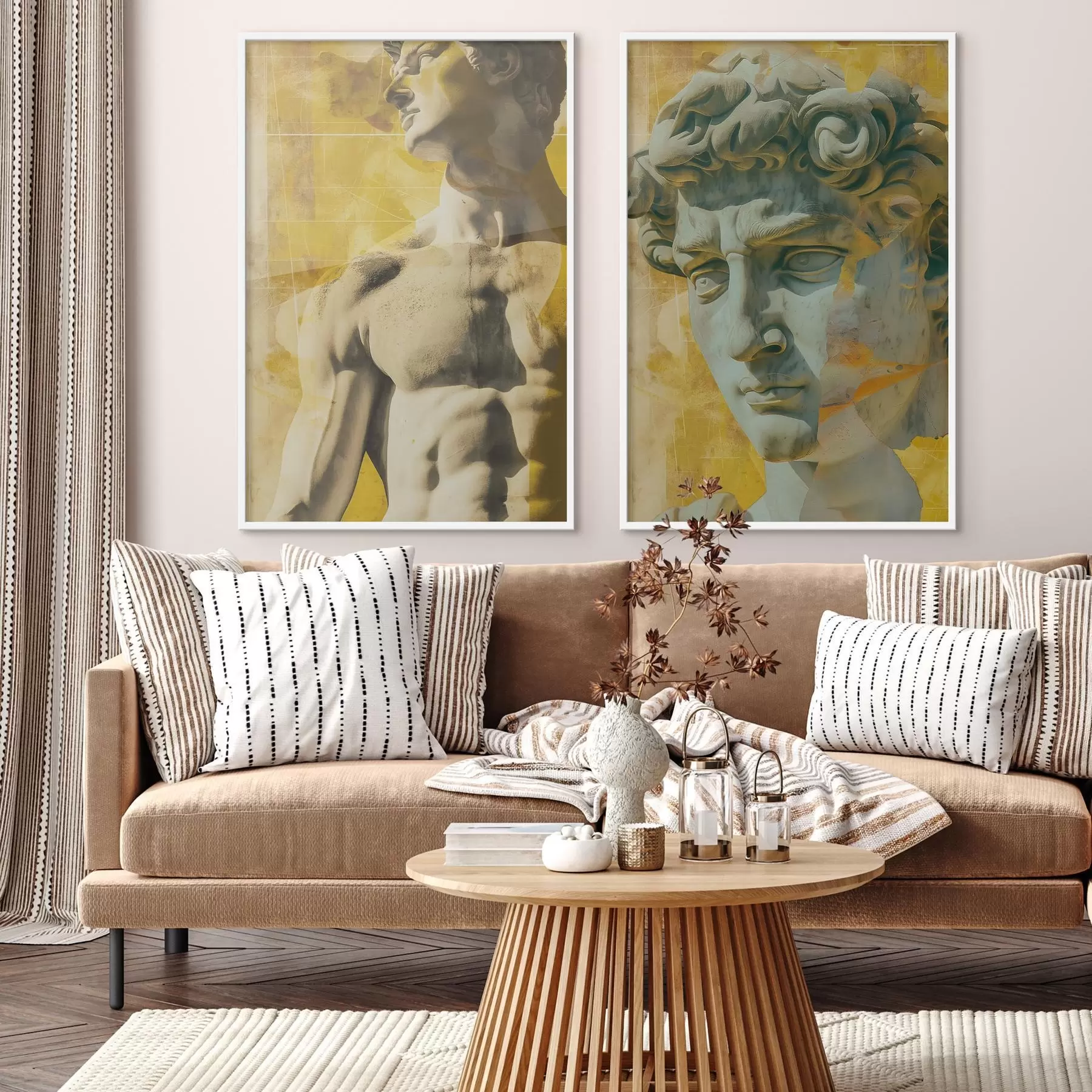 murales de pared Escultura antigua d01218