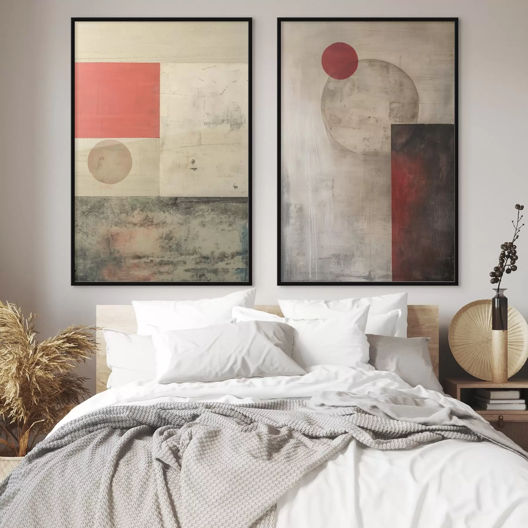 murales de pared Abstracción minimalista d01231