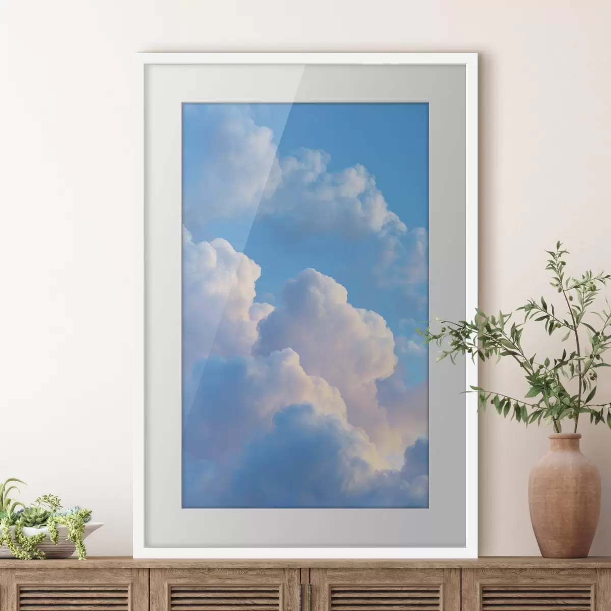 Poster Nubes y ligereza f47088