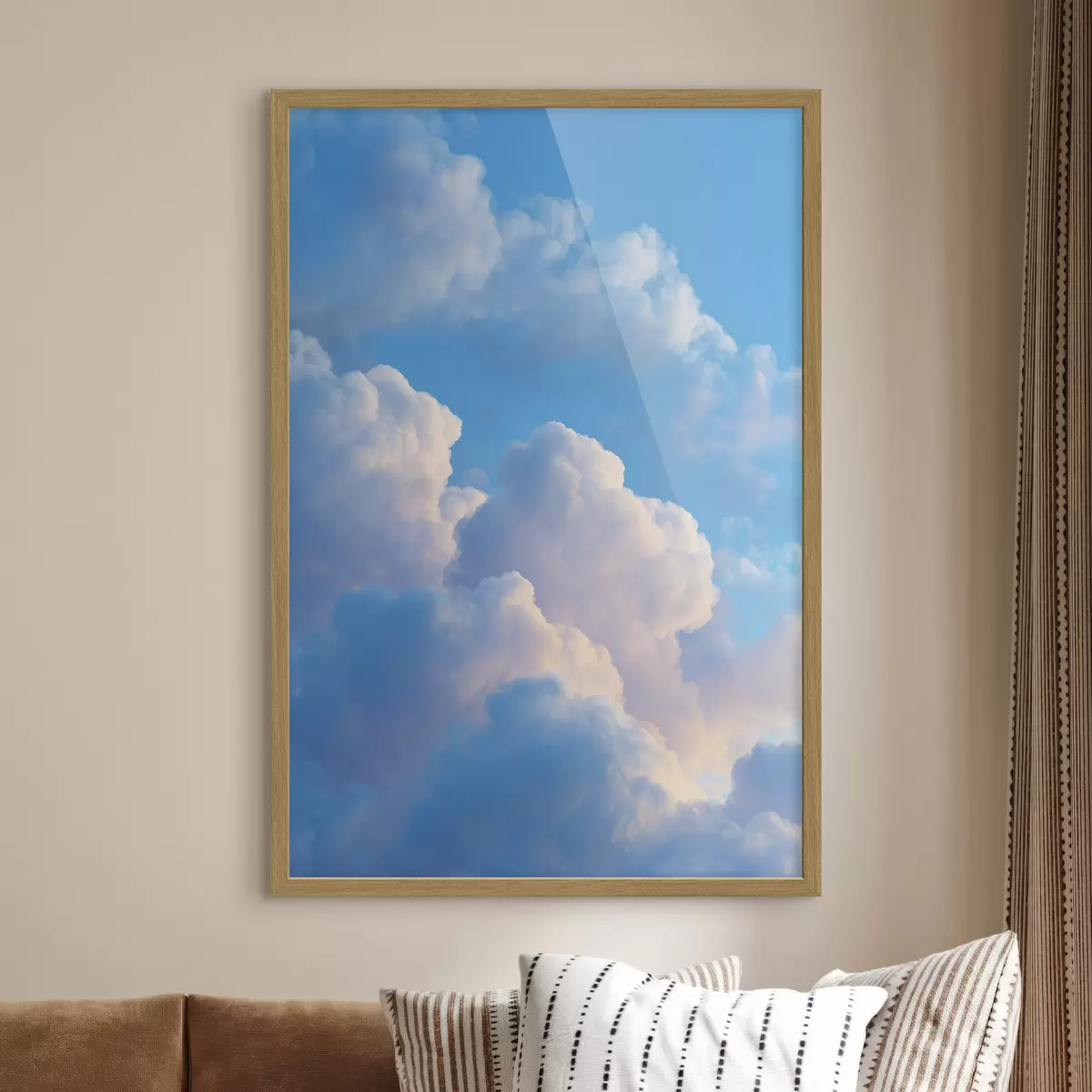 Poster Nubes y ligereza f47088