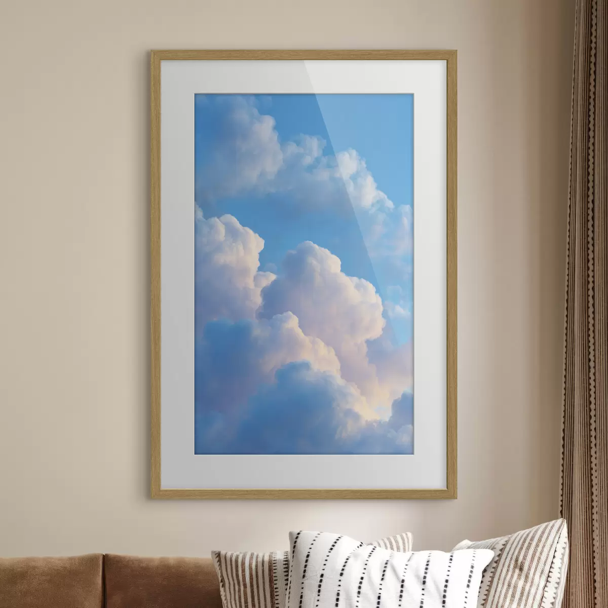 Poster Nubes y ligereza f47088
