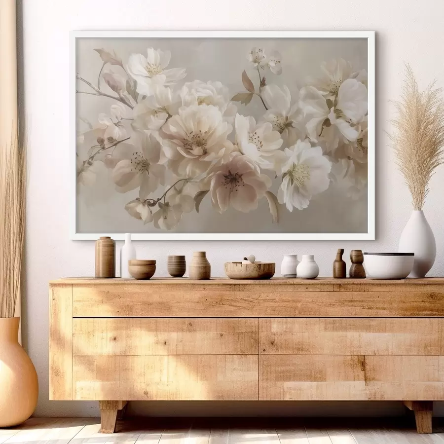 murales de pared Variedad de flores grandes f47646