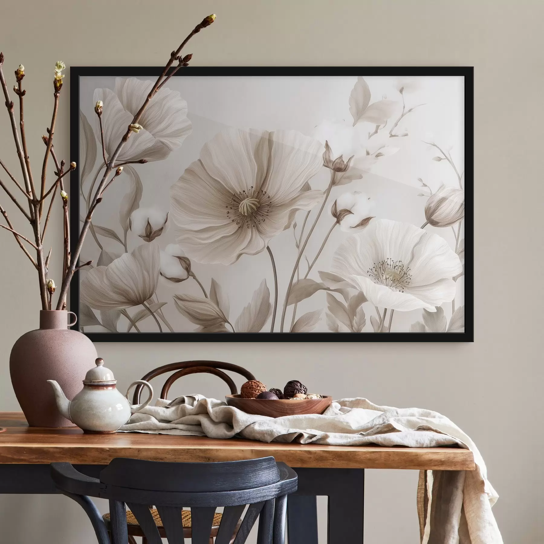 murales de pared Arreglo floral f47649