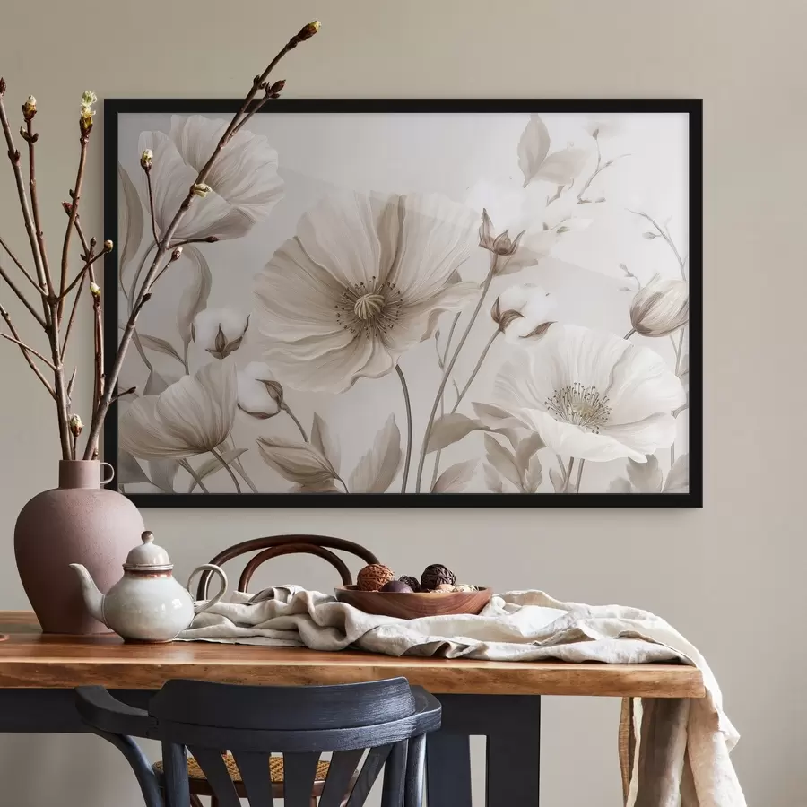 murales de pared Arreglo floral f47649