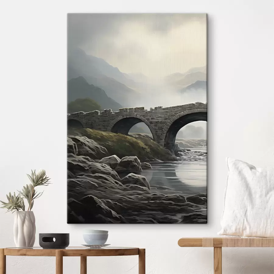 murales de pared Una ciudad de cuento de hadas s47674