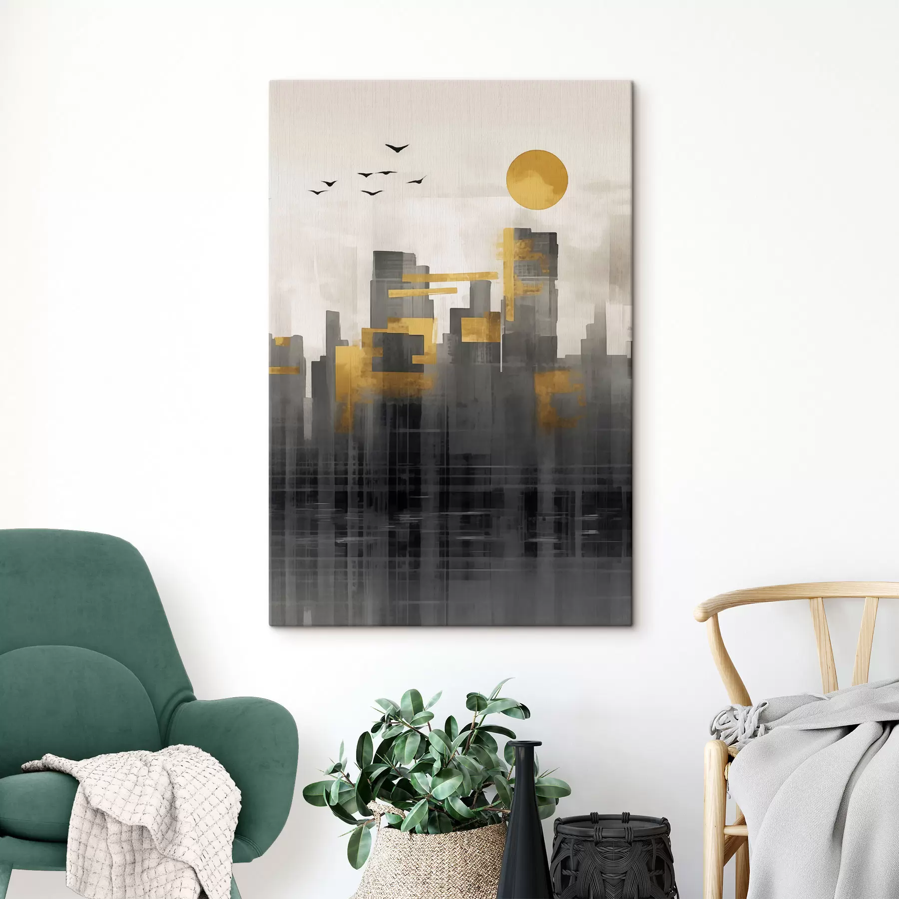 murales de pared Ciudad s47683