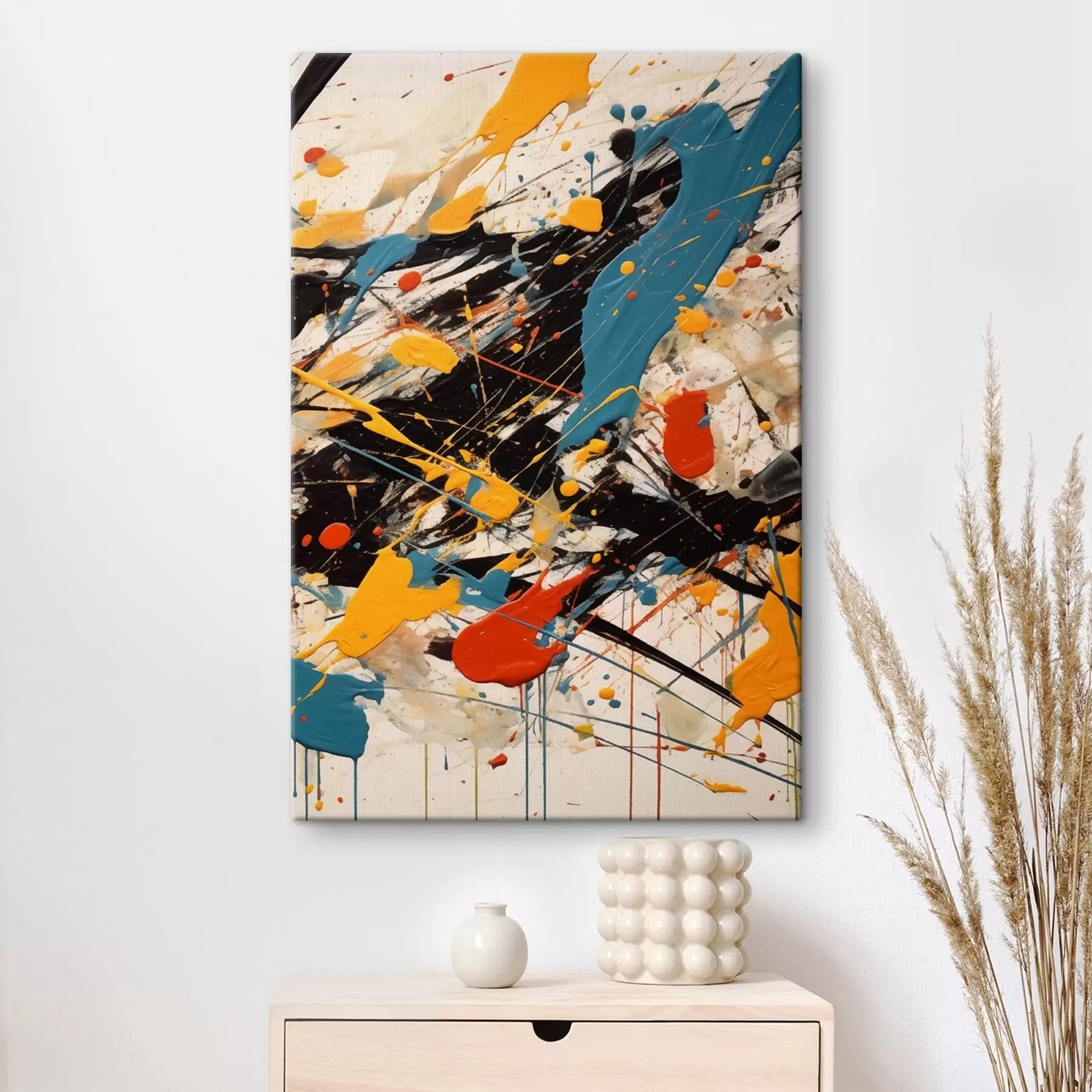 murales de pared Pinturas multicolores s47685