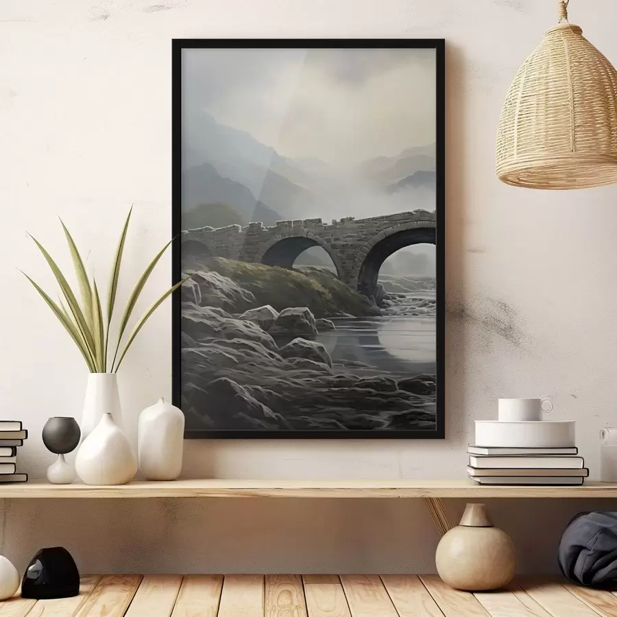 murales de pared Una ciudad de cuento de hadas f47674