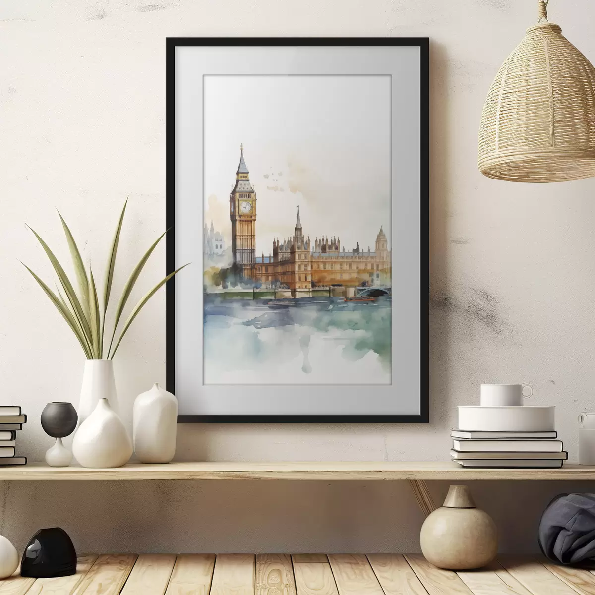 Poster Paisaje londinense f47680