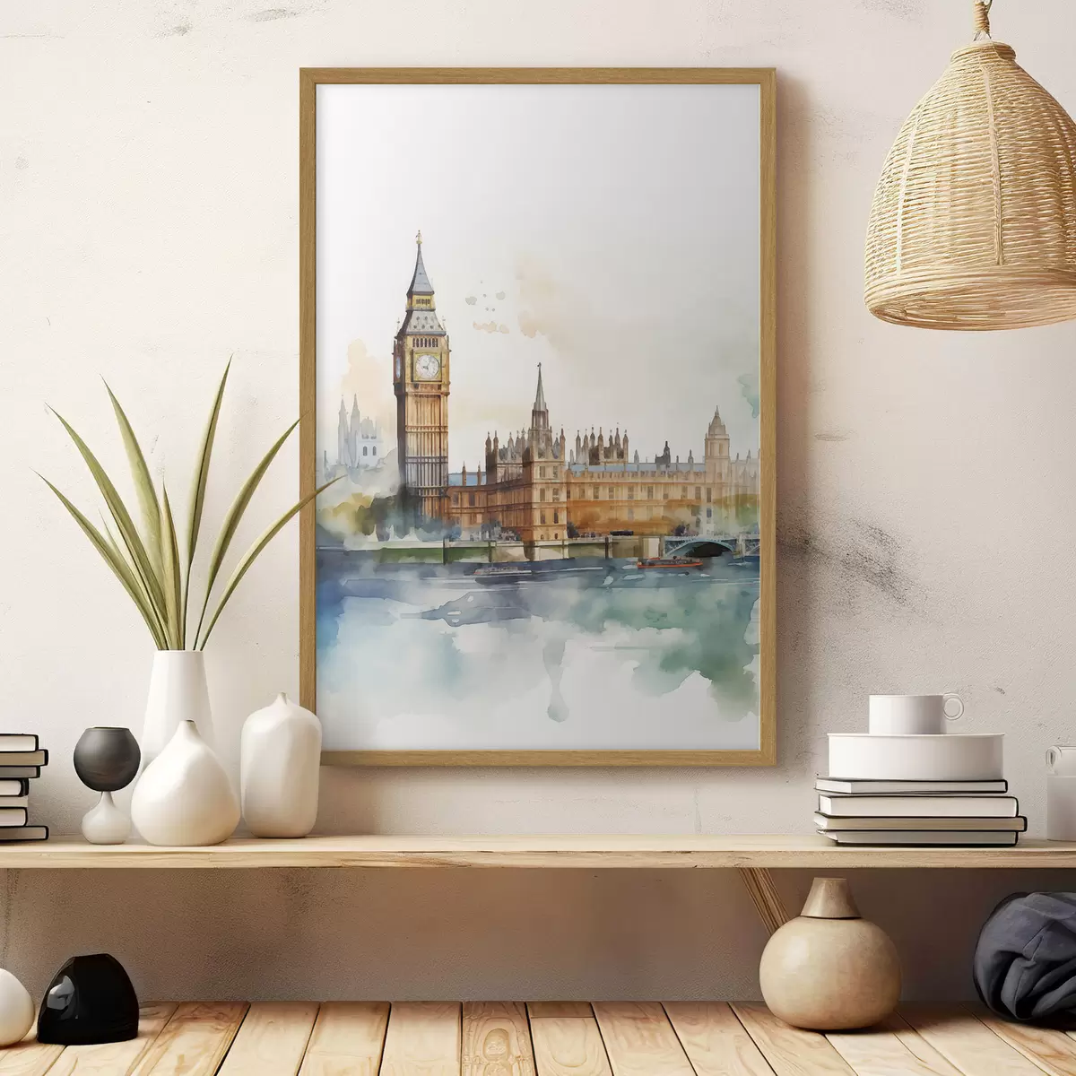 Poster Paisaje londinense f47680
