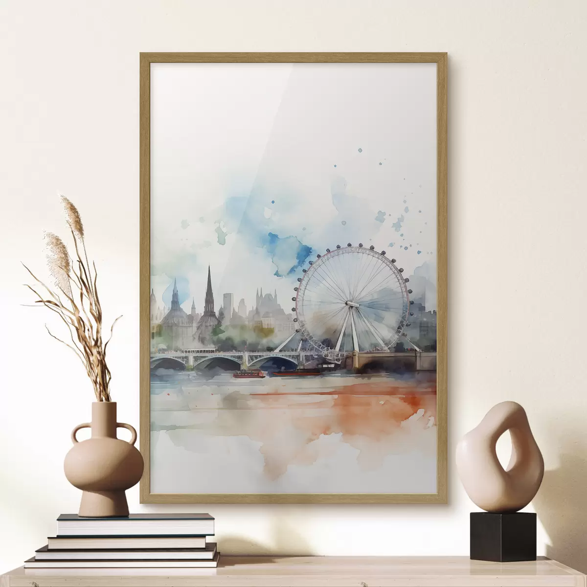 Poster Paisaje londinense f47681