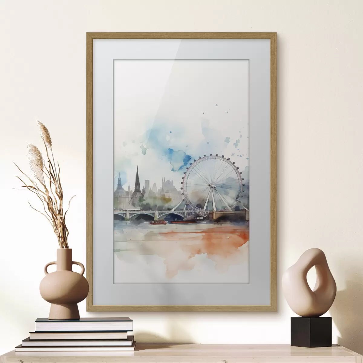 Poster Paisaje londinense f47681