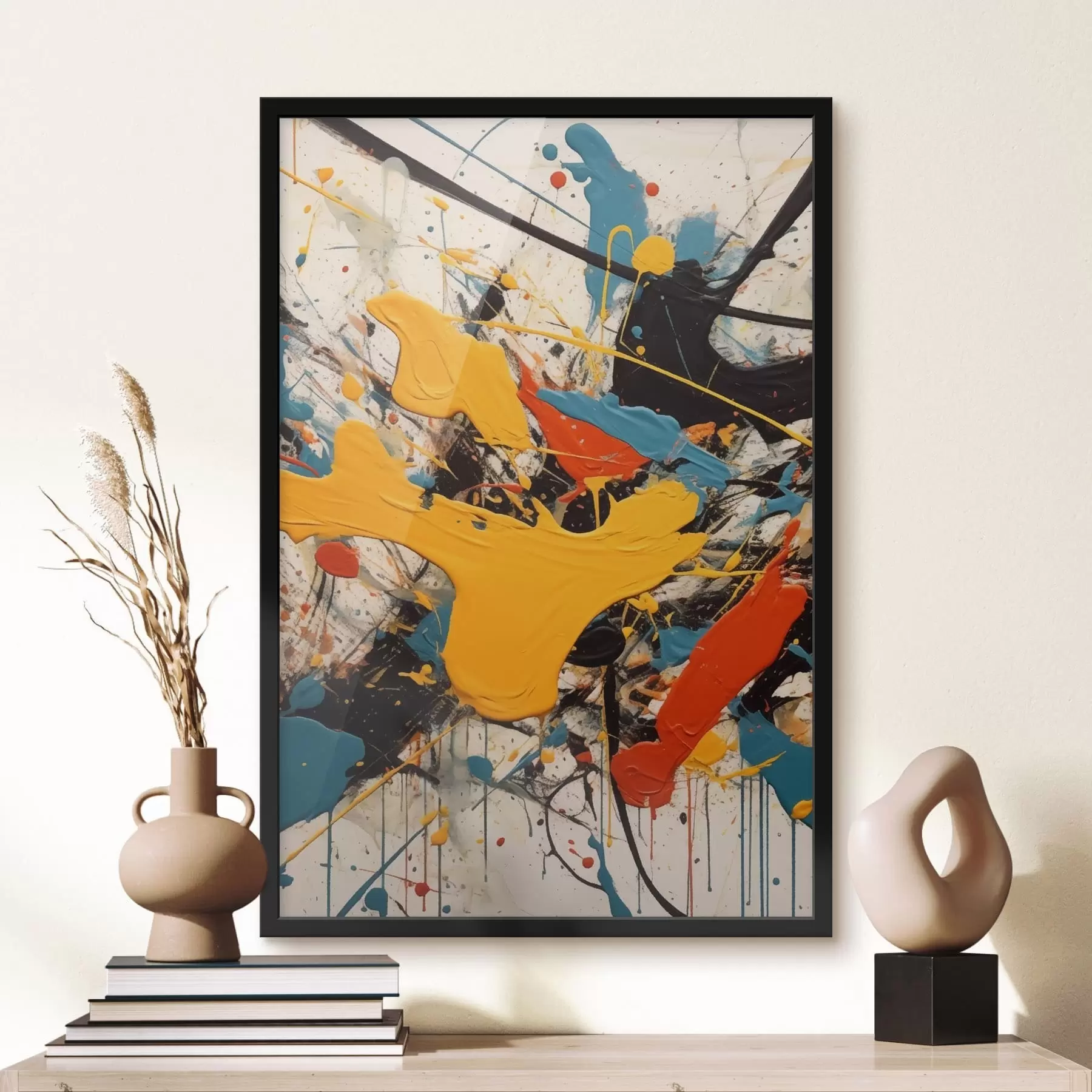 murales de pared Pinturas multicolores f47684