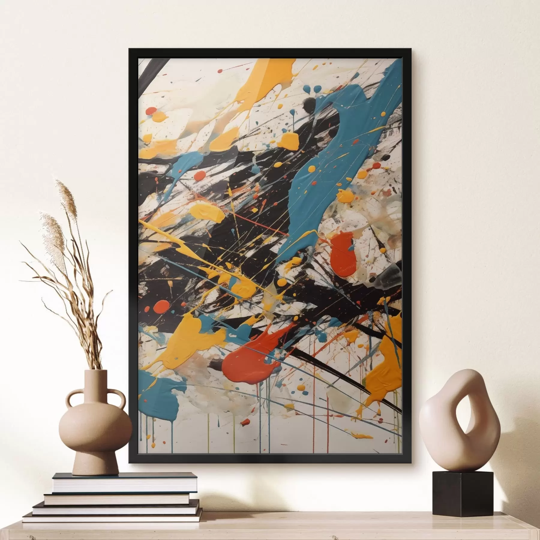 murales de pared Pinturas multicolores f47685