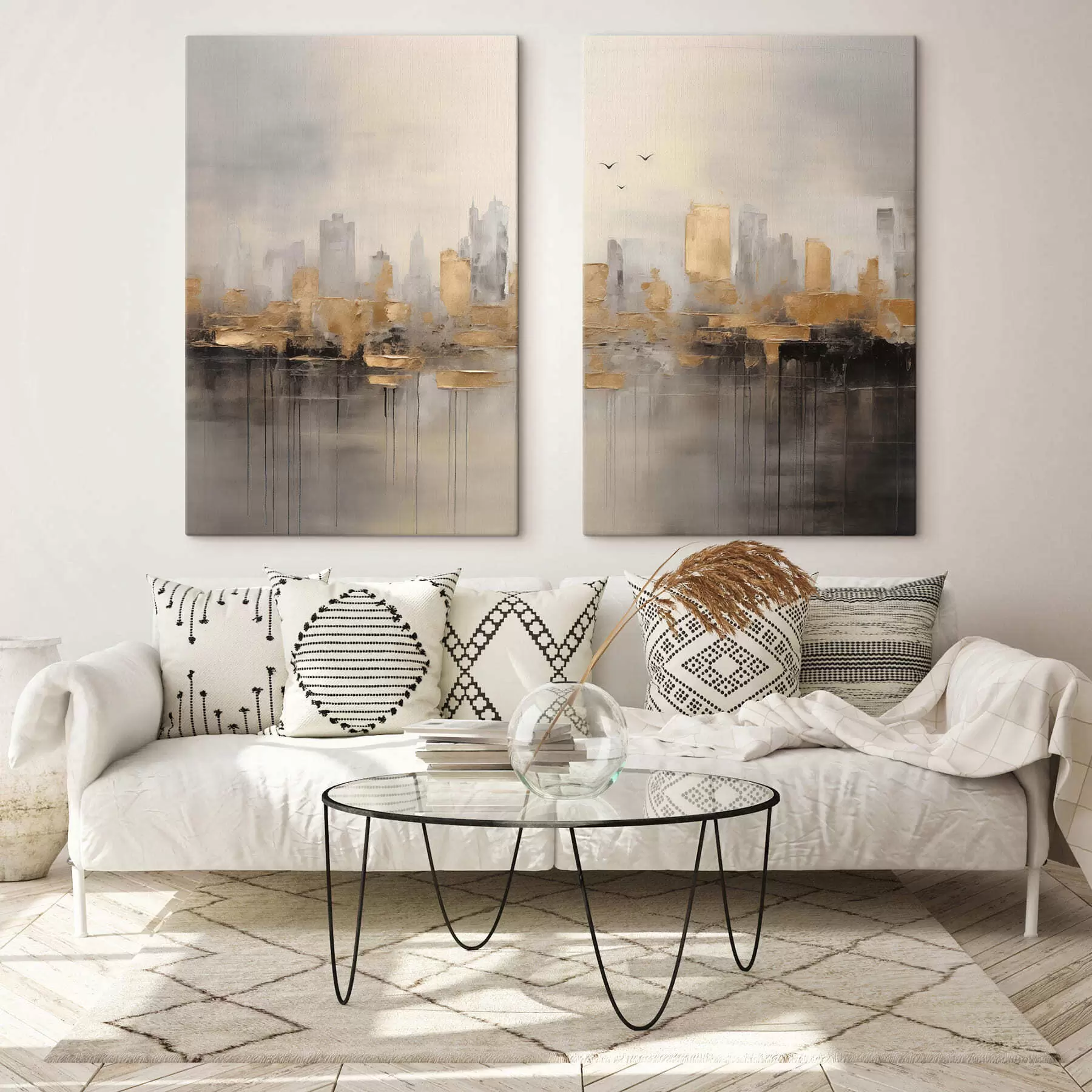 murales de pared Metrópolis silenciosa m01257