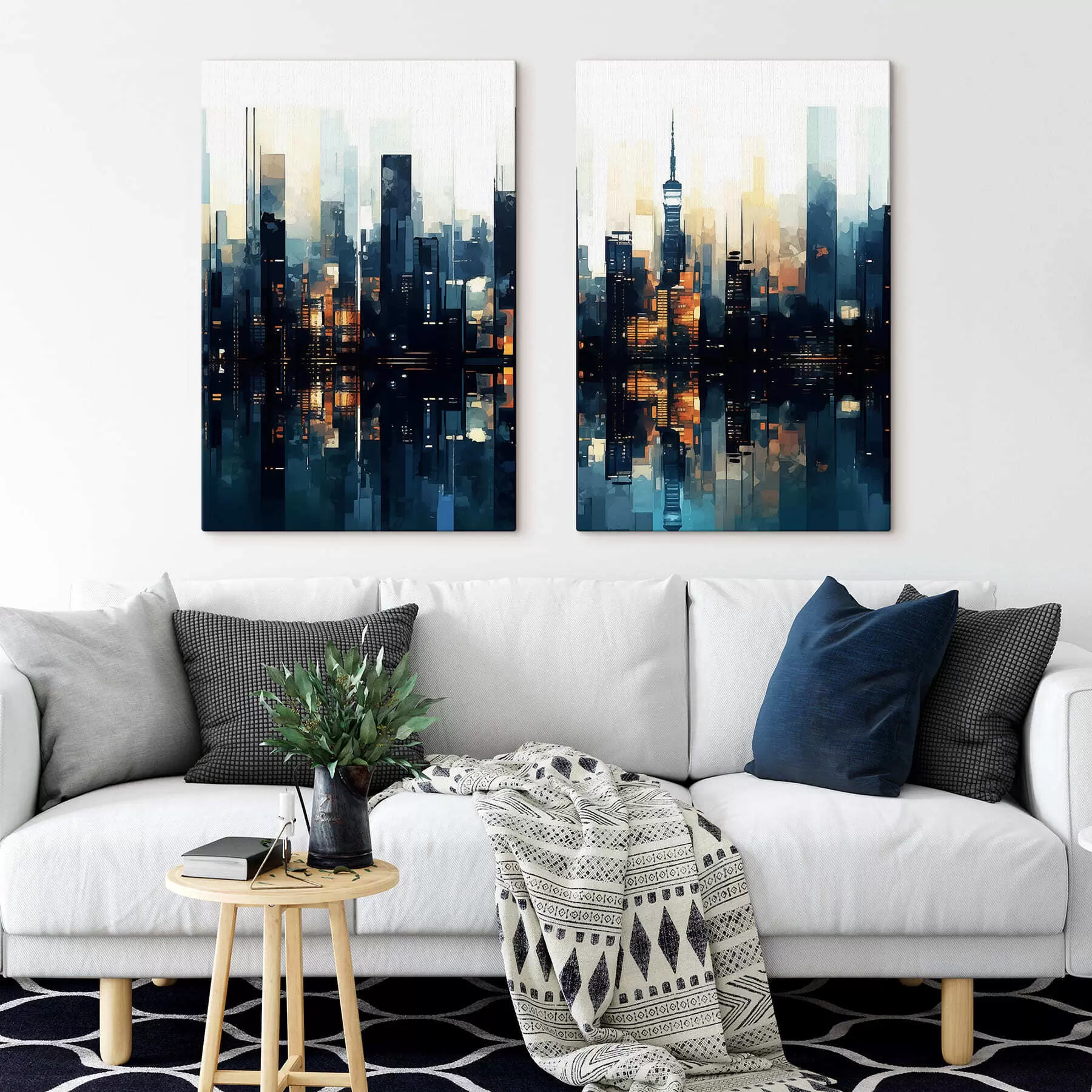 murales de pared Horizonte nocturno m01259
