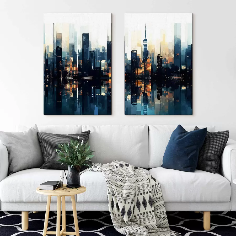 murales de pared Horizonte nocturno m01259