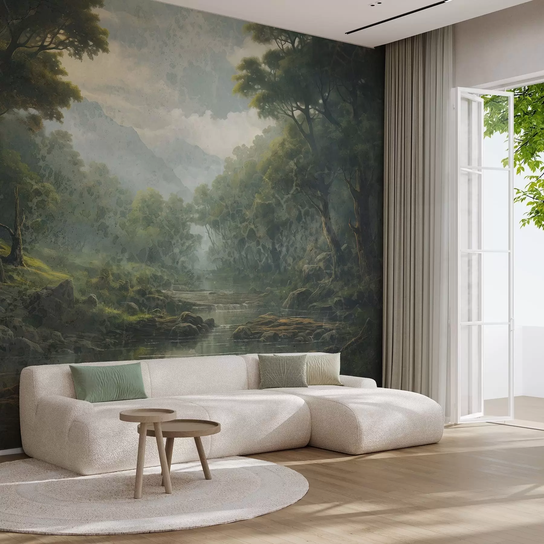 murales de pared Silencio del bosque w05171