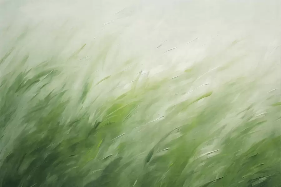 murales de pared Aliento de hierba w05183