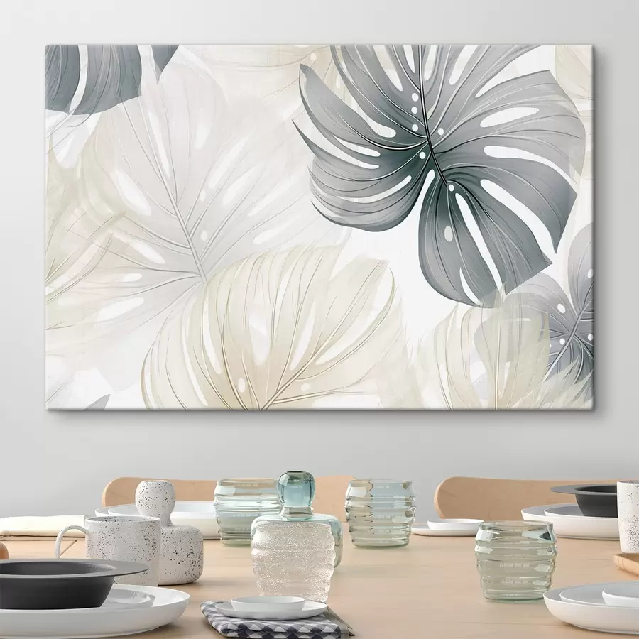 murales de pared Hojas tropicales s47698