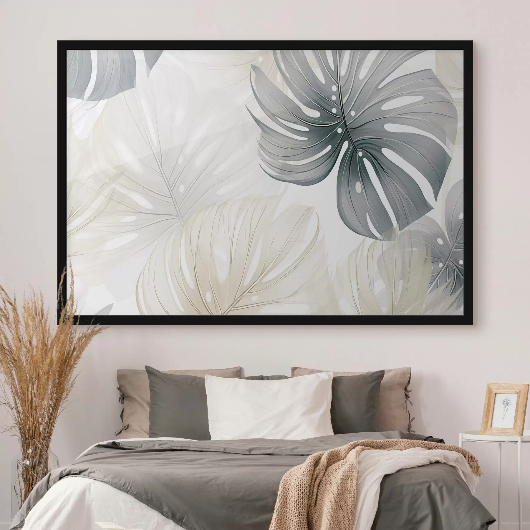 murales de pared Hojas tropicales f47698