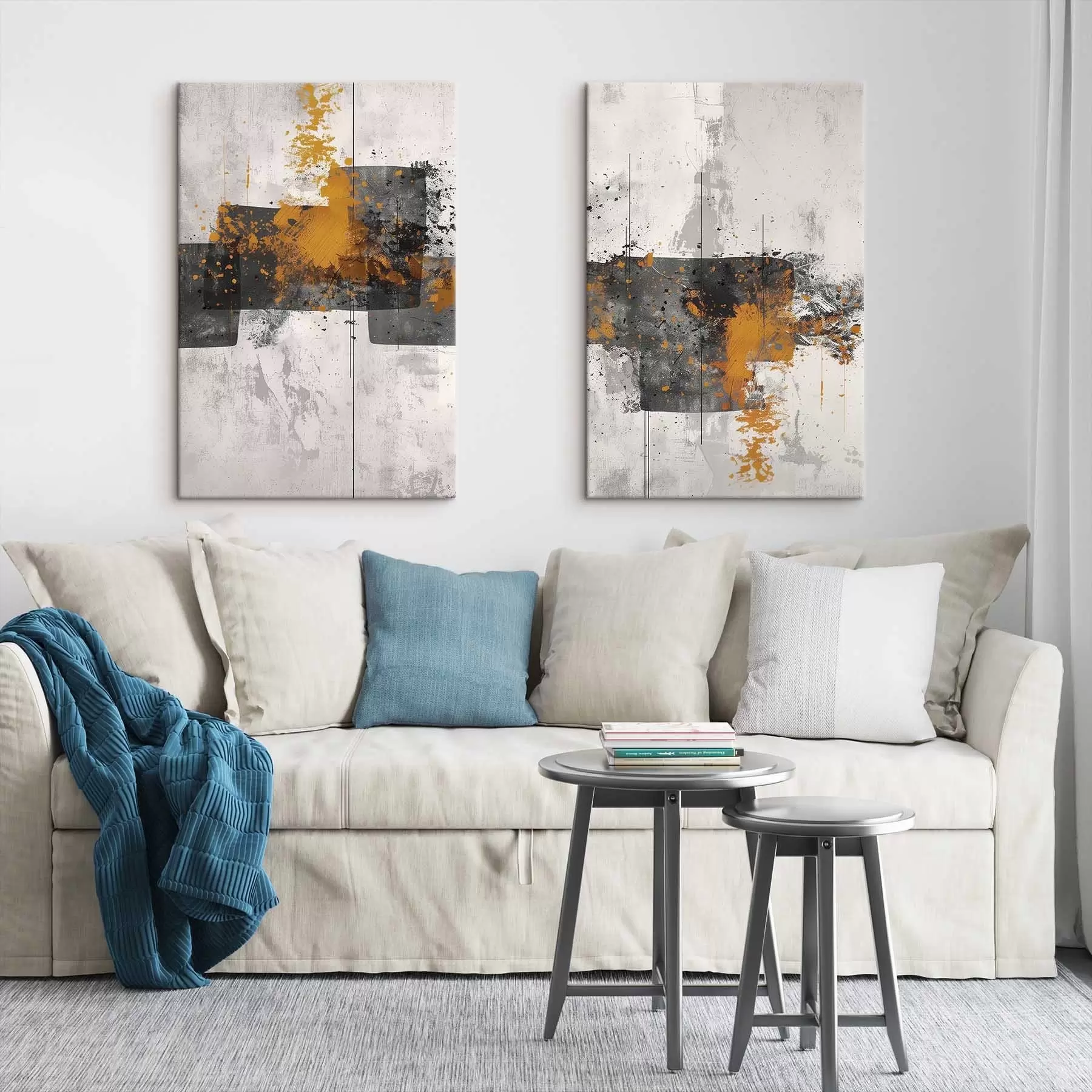 murales de pared Patrones abstractos en una pared de hormigón m01286