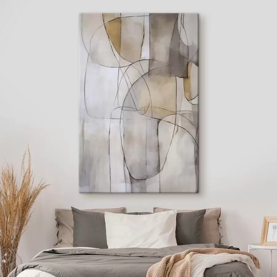 murales de pared Abstracción imitación de la pintura s47720