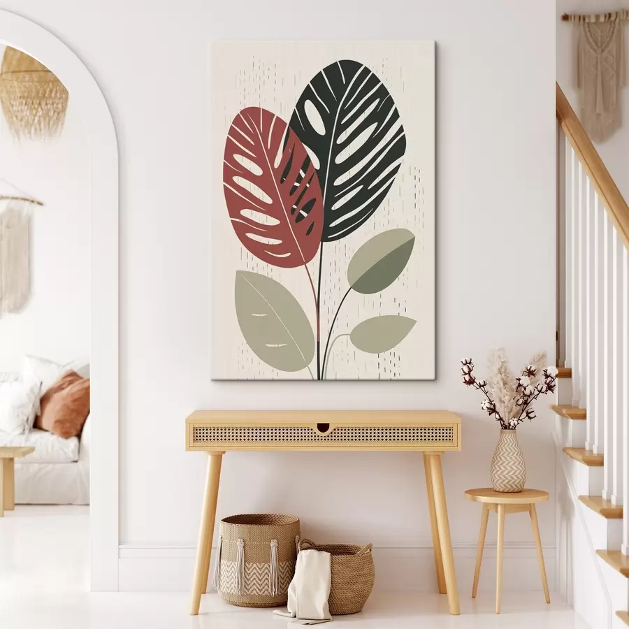 murales de pared Hojas tropicales s47728