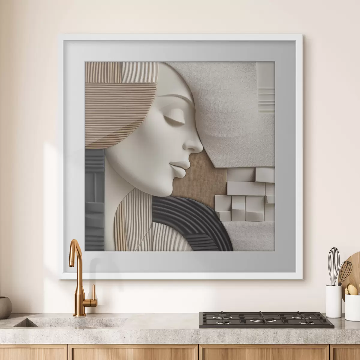 Poster Retrato abstracto f47710