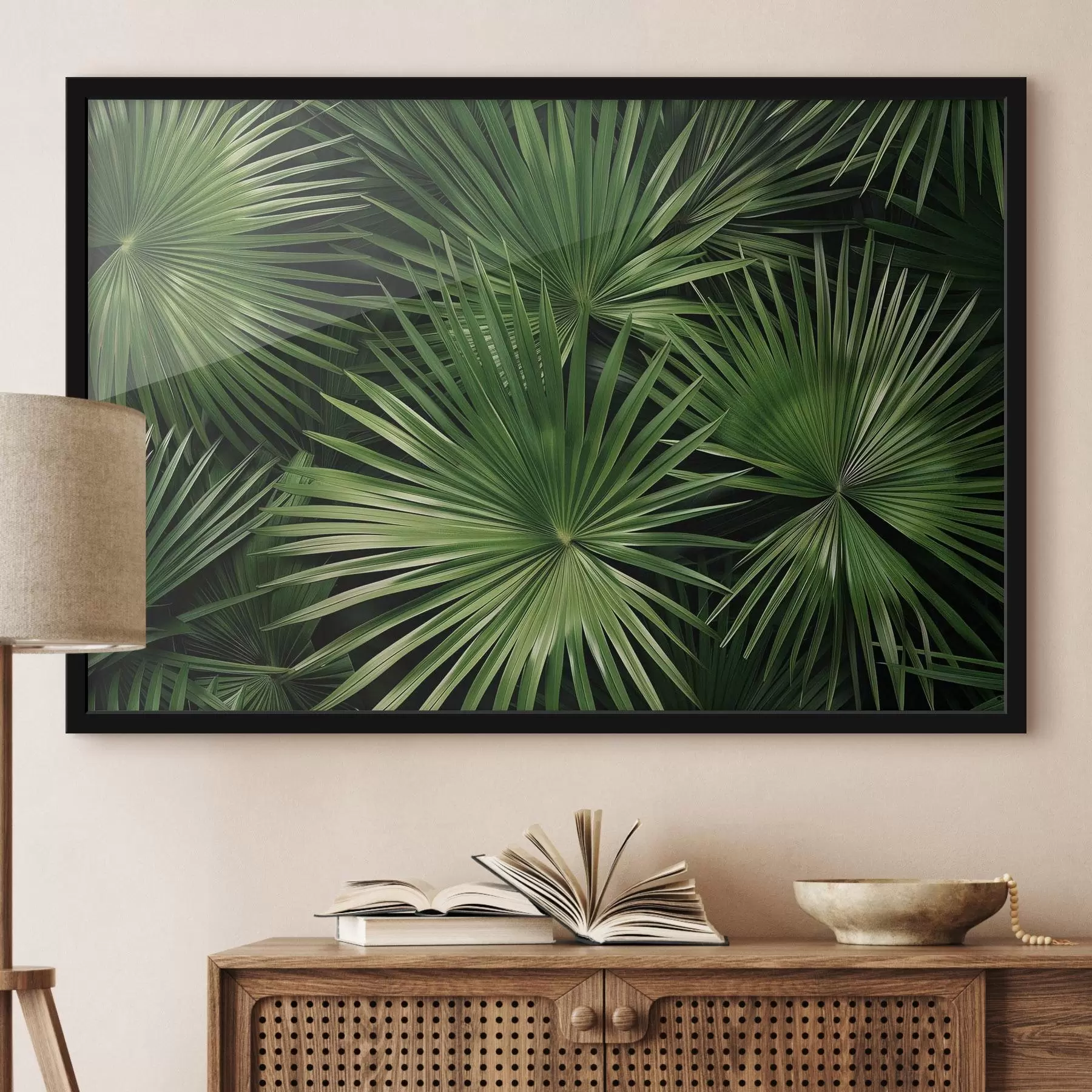 murales de pared Hojas grandes, bragaea f47746