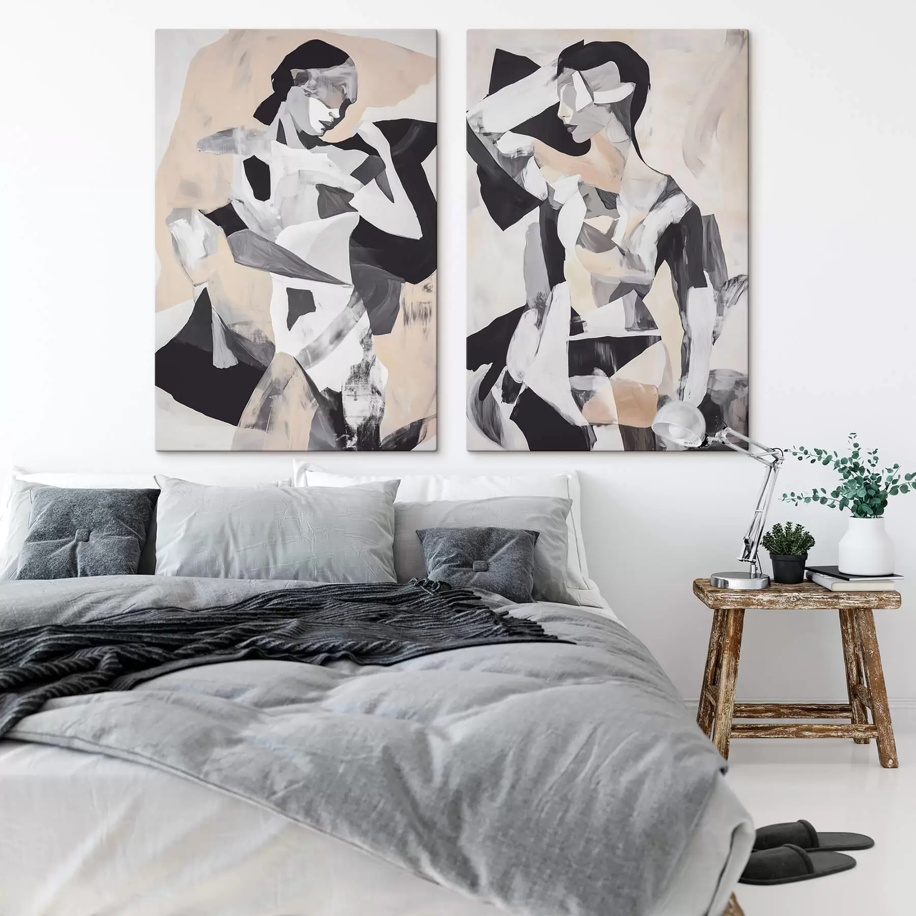 murales de pared Silueta abstracta m01267