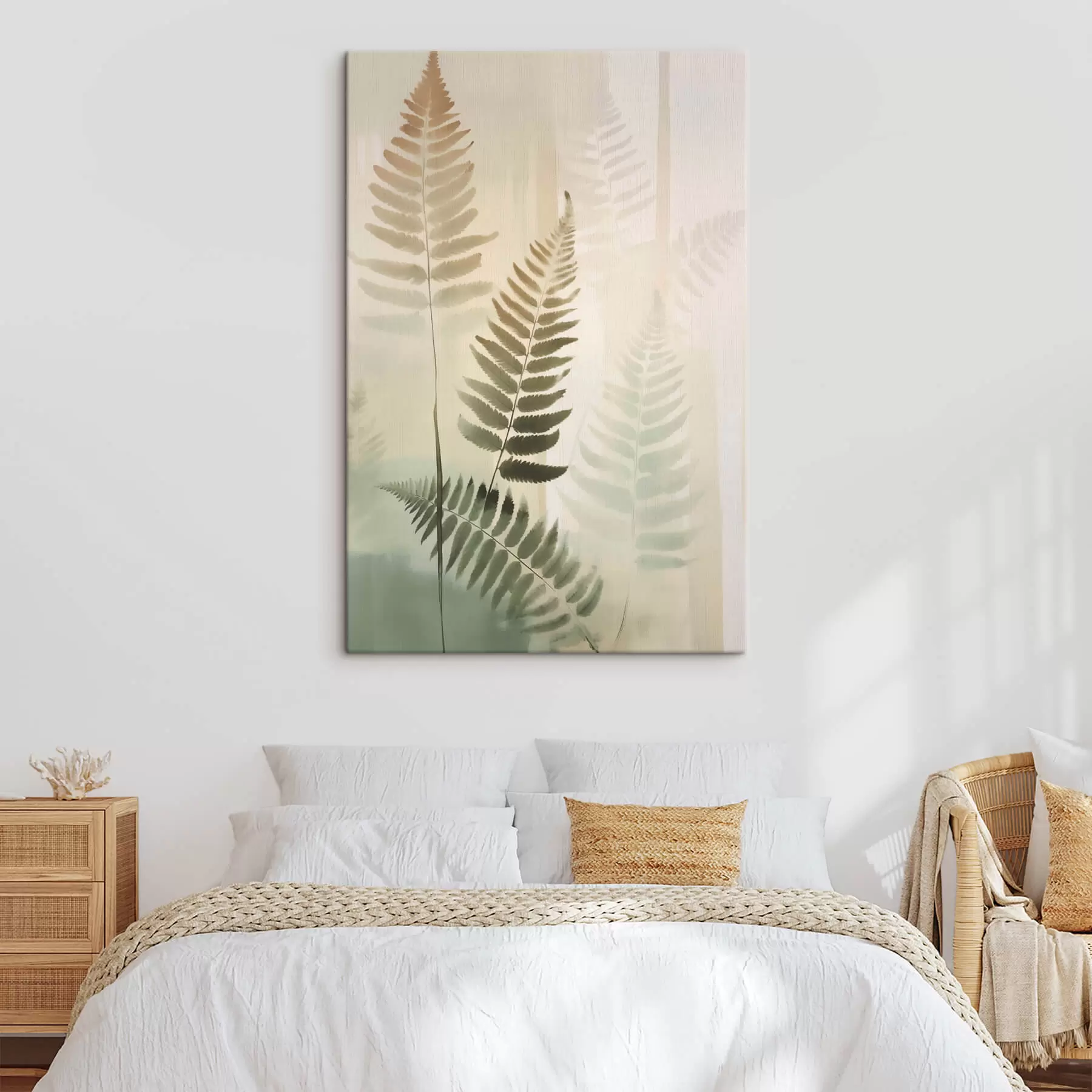 murales de pared Hojas de helecho s47656