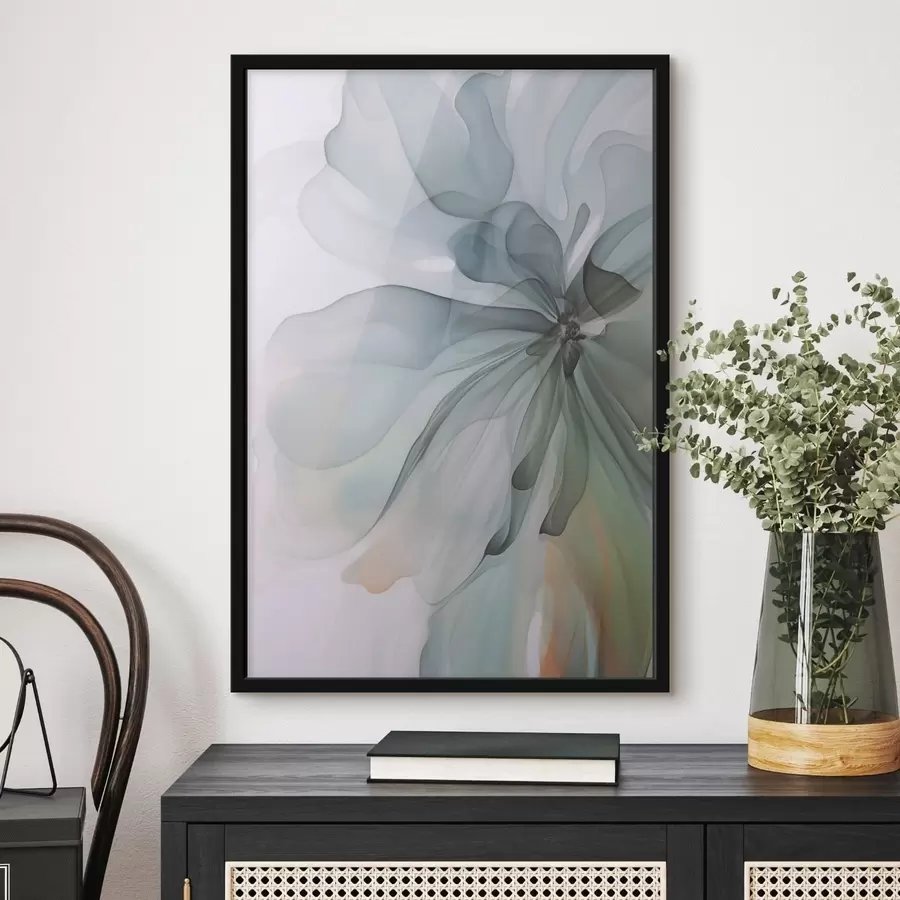 murales de pared Flor abstracta delicada f47328