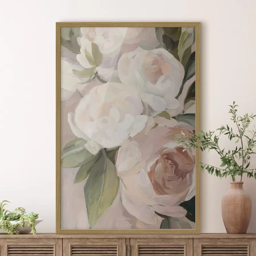 murales de pared Ramo de flores abstracto f47329