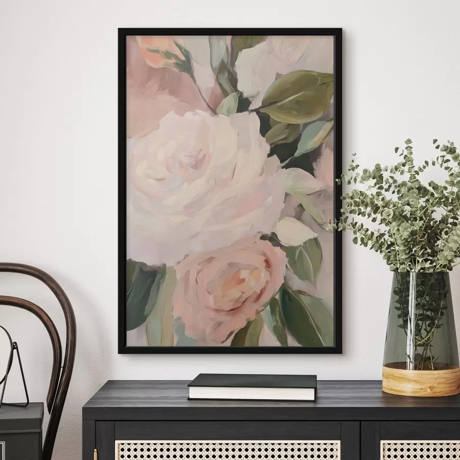 murales de pared Ramo de flores abstracto f47330