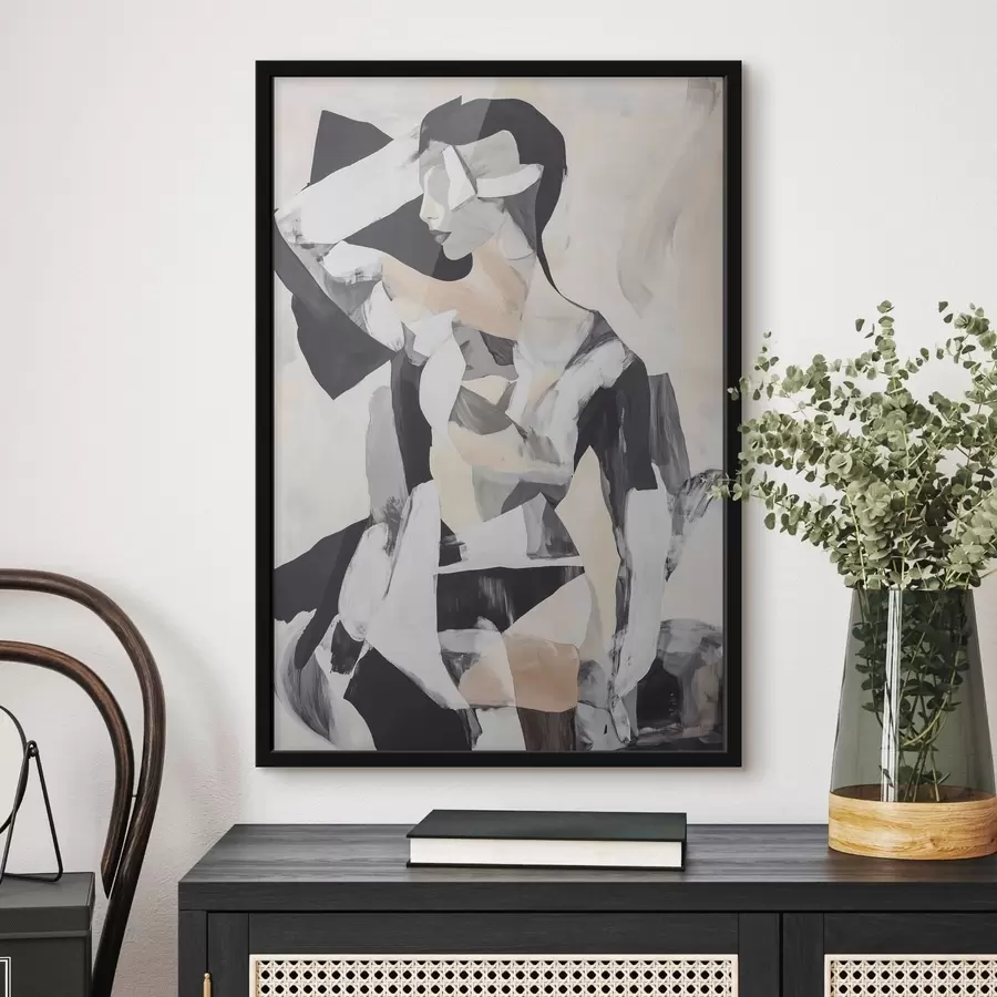 murales de pared Silueta abstracta f47659