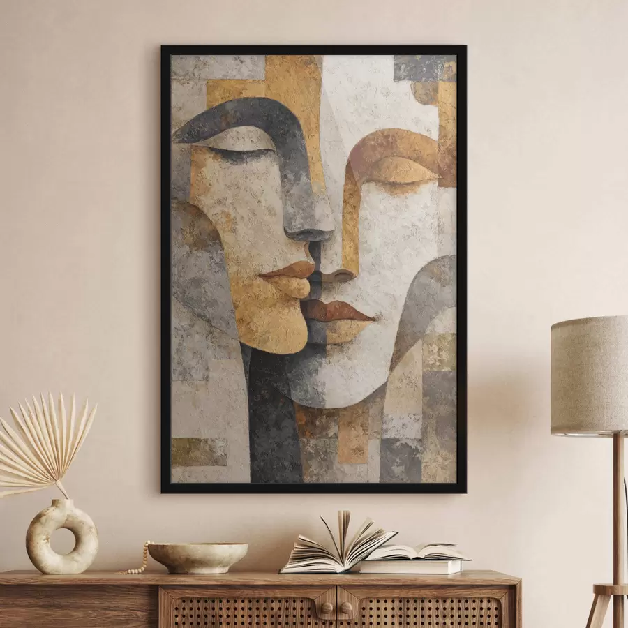 murales de pared Retratos abstractos f47662