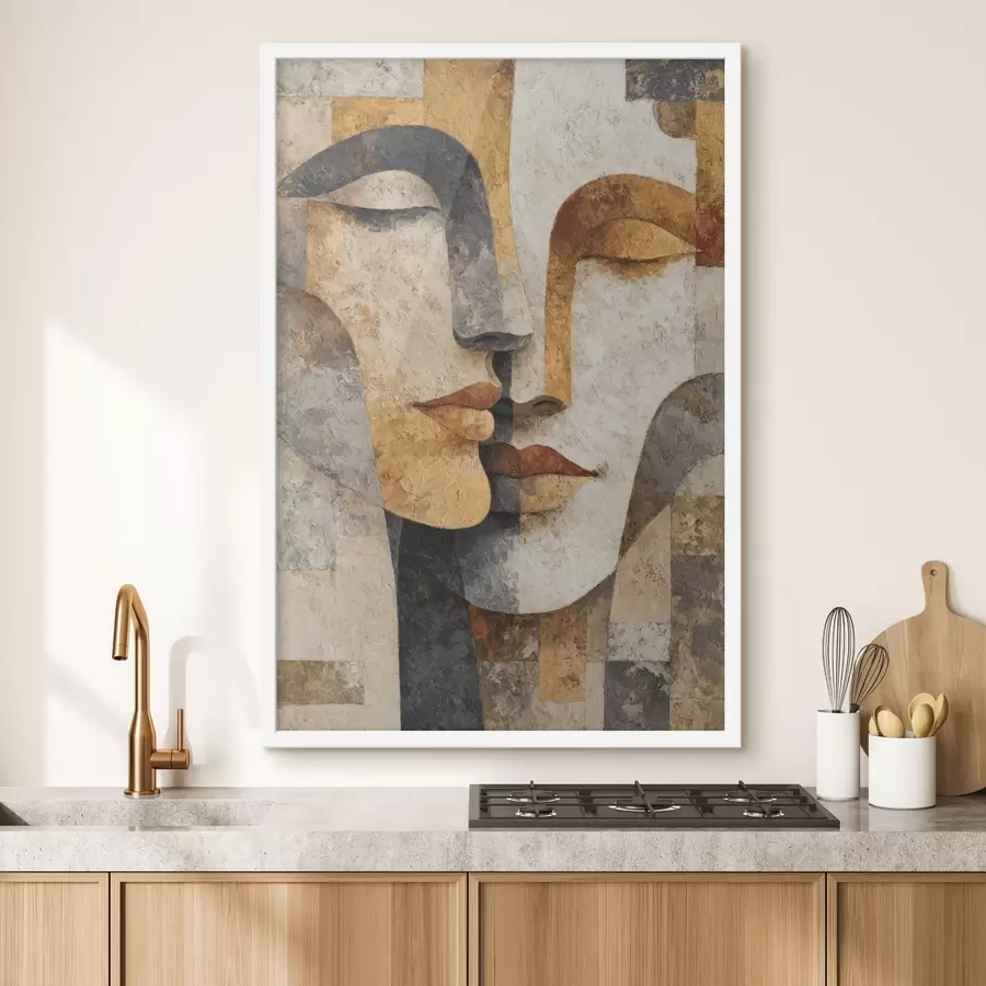 murales de pared Retratos abstractos f47662