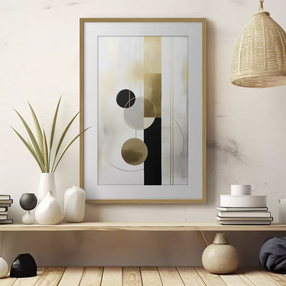 Poster Abstracción geométrica f47773