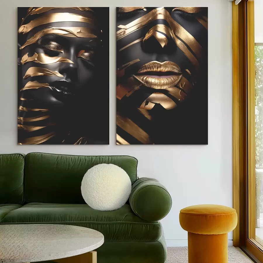 murales de pared Renacimiento silencioso m01305