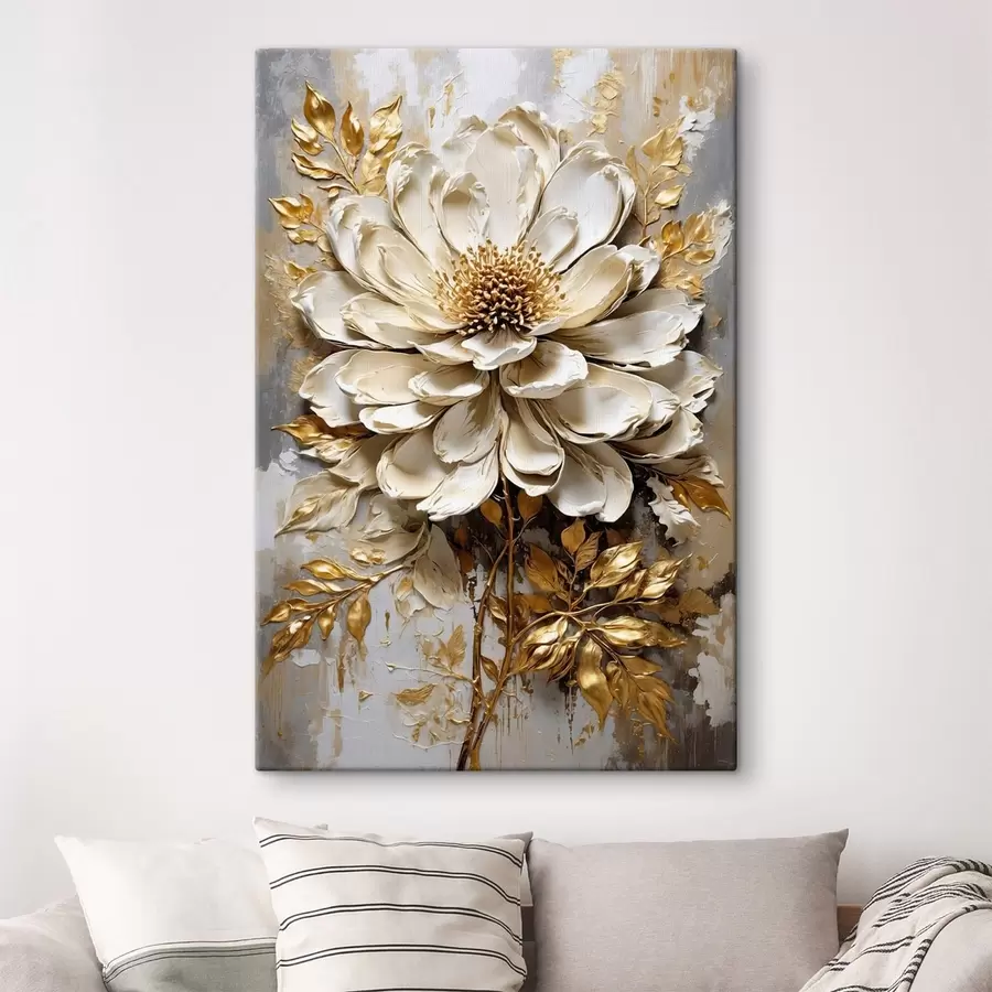 murales de pared Flor ligera con textura s47271