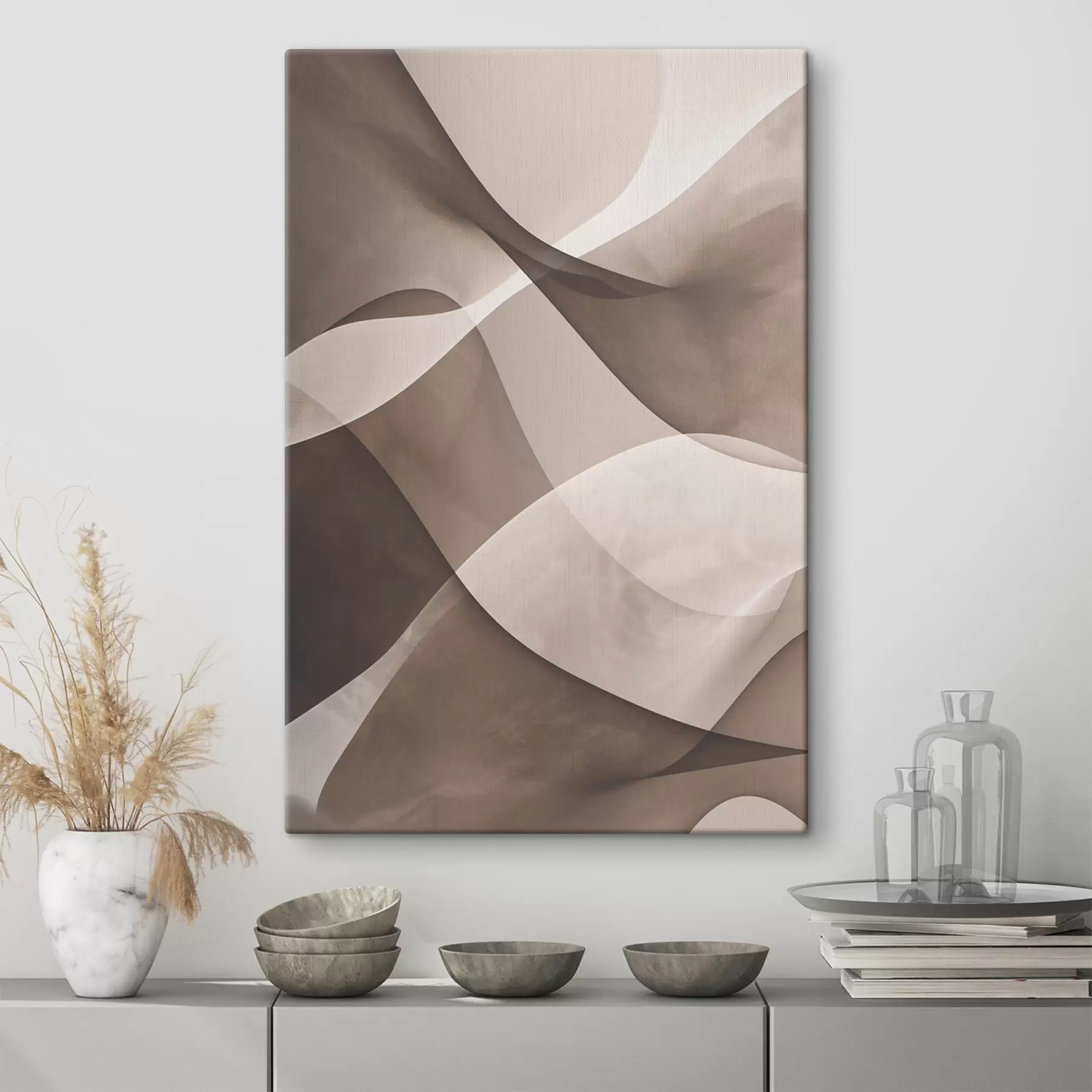 murales de pared Delicado abstracto translúcido s47824