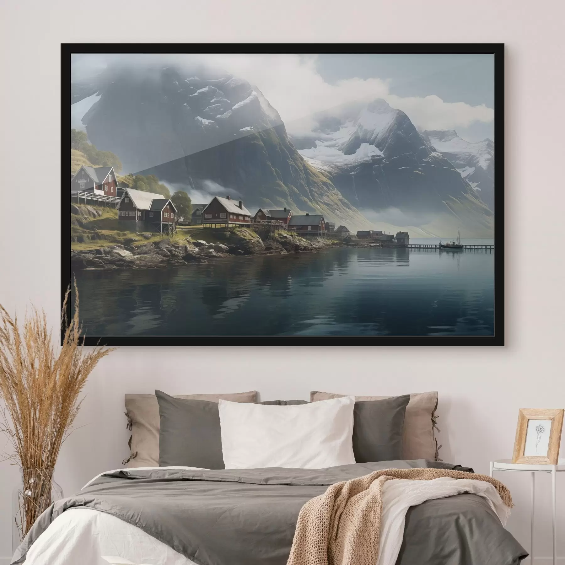 murales de pared Lago en Noruega f47819