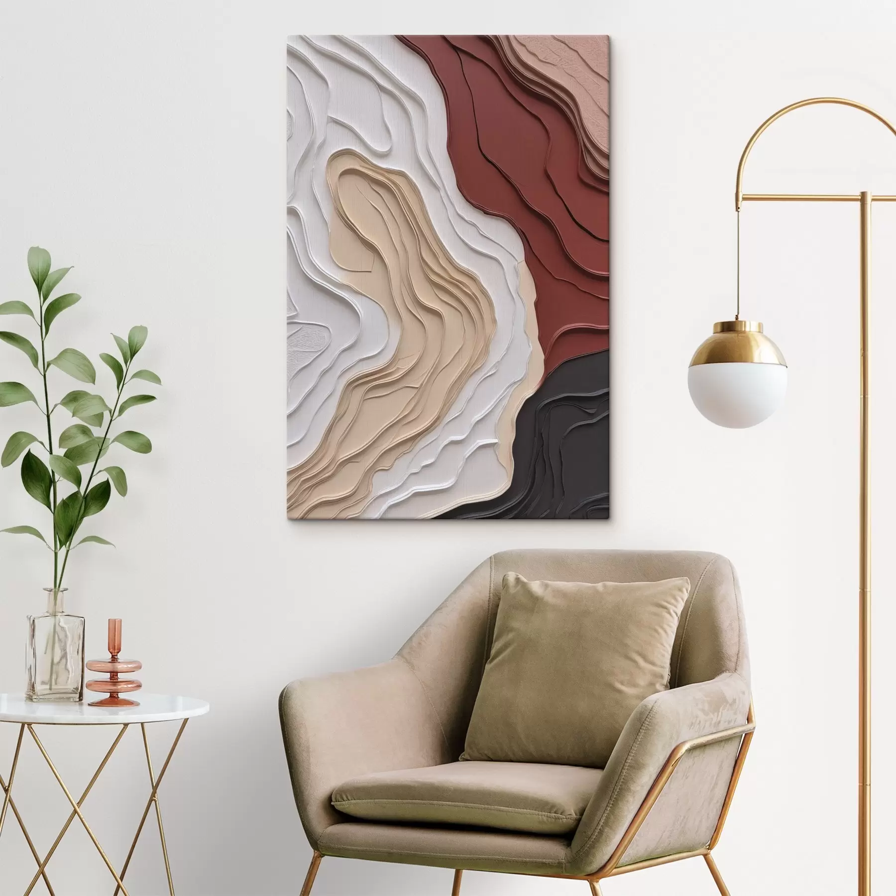 murales de pared Patrón abstracto s47805