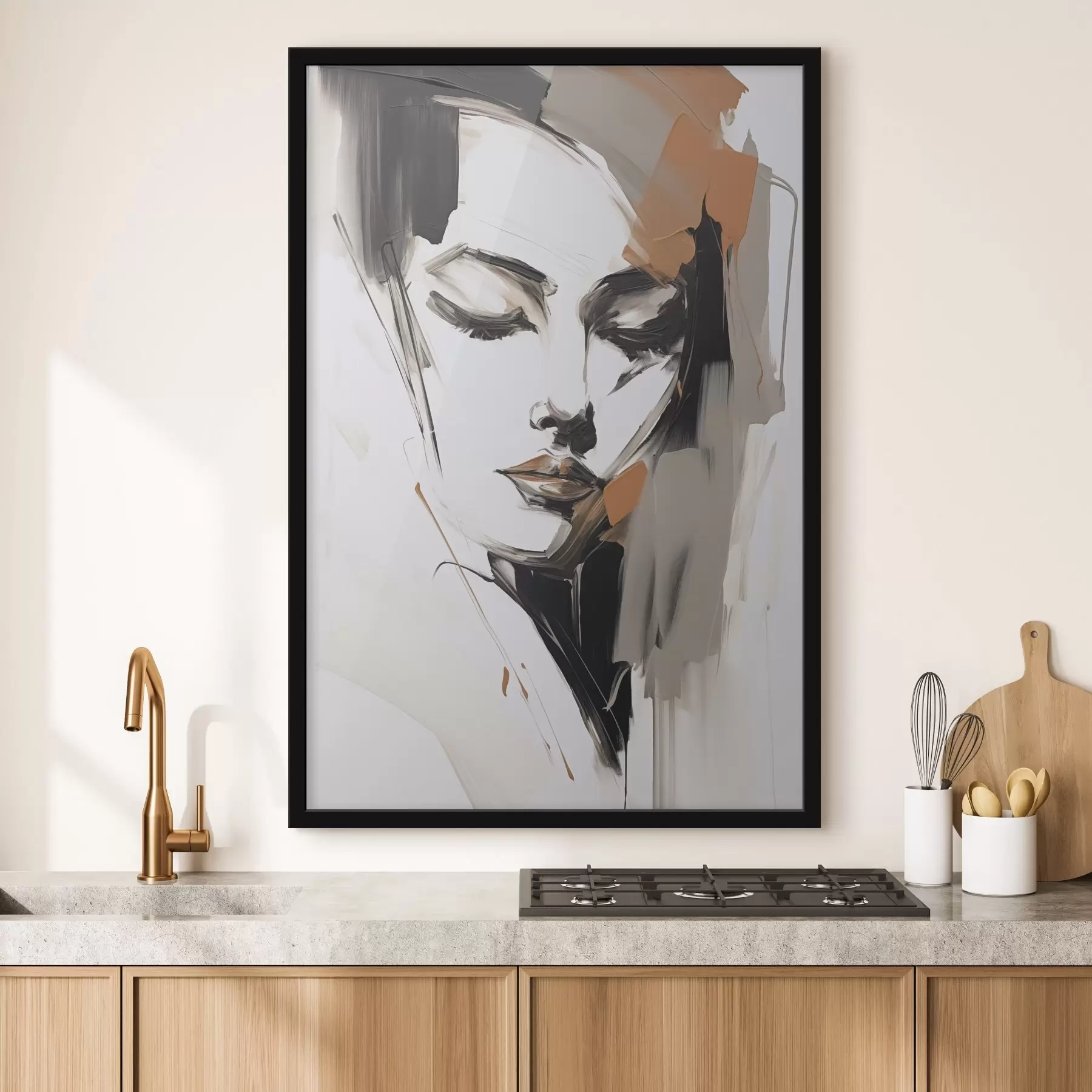 murales de pared Retrato abstracto f47800