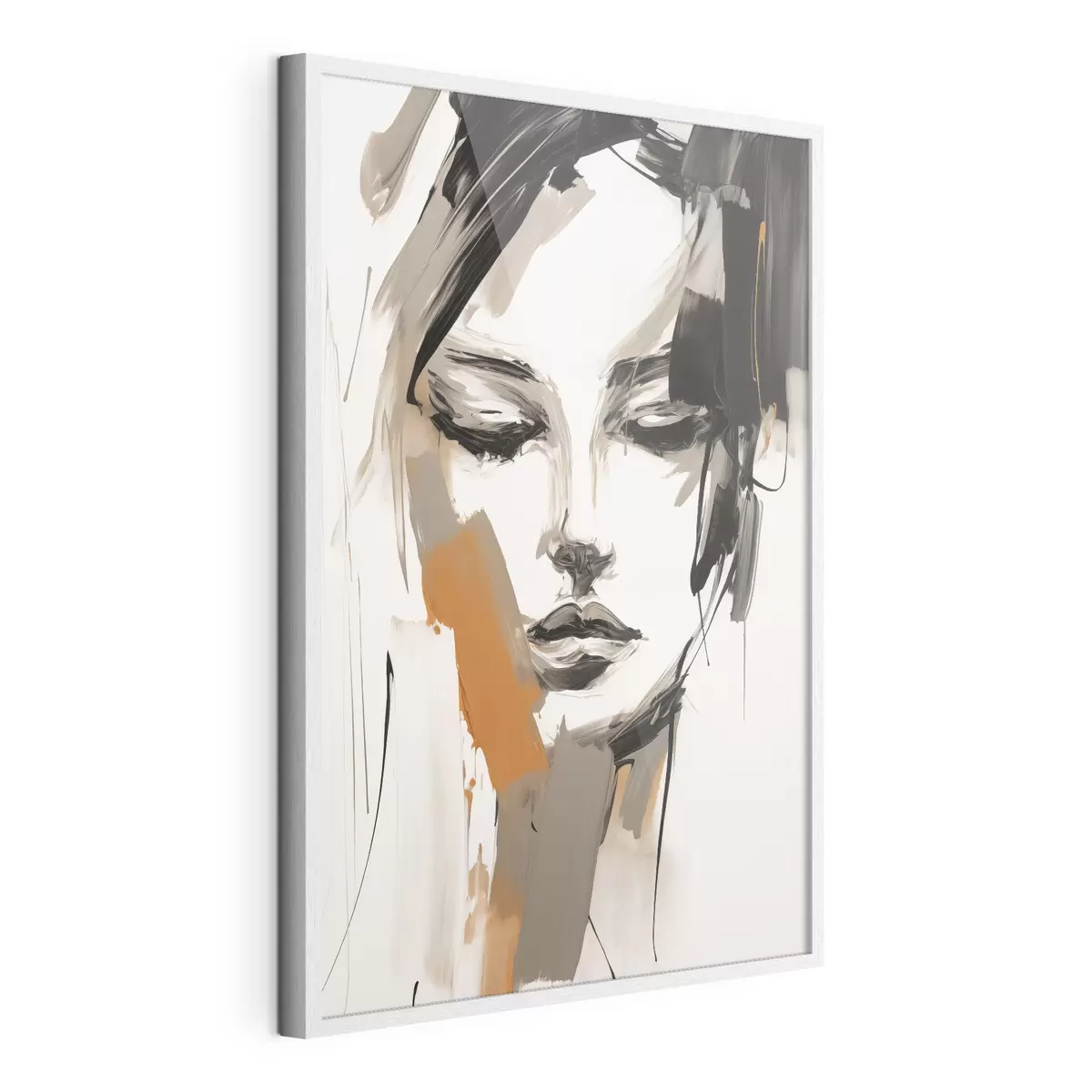Poster Retrato abstracto de una niña f47801