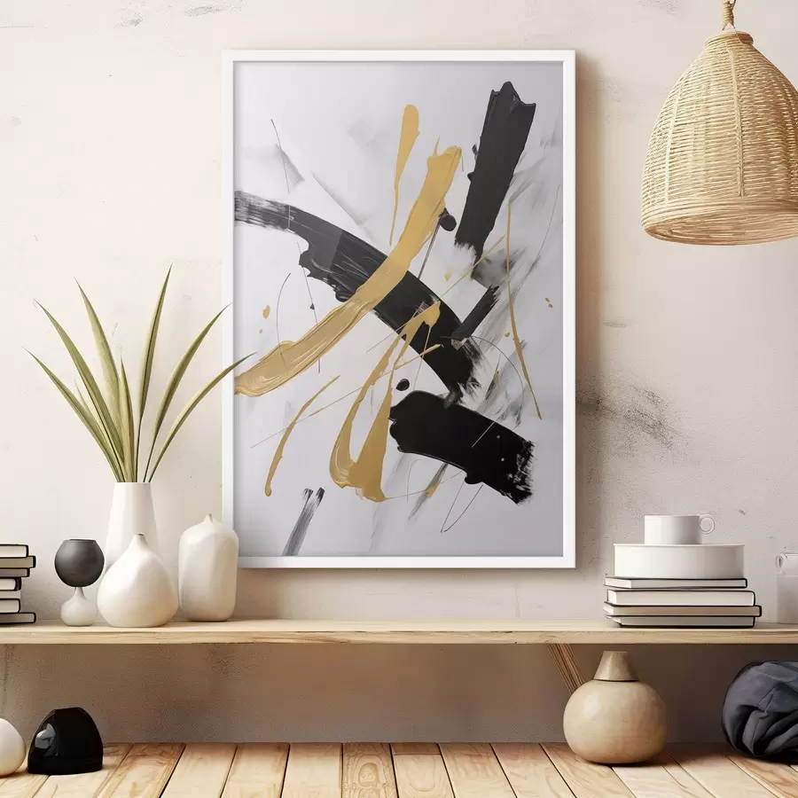 murales de pared Abstracción caótica f47808